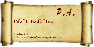 Pál Azálea névjegykártya