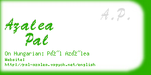 azalea pal business card